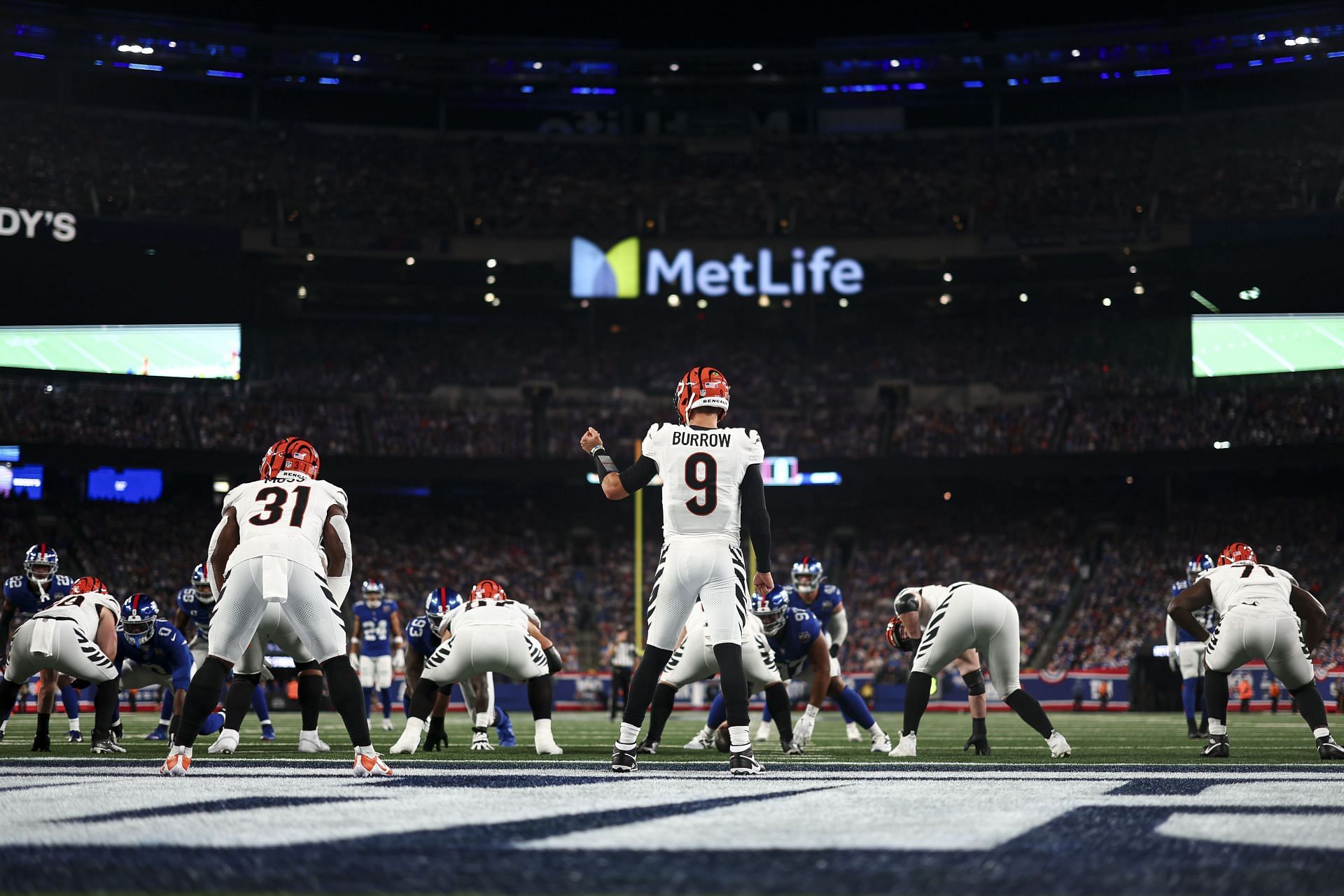 Cincinnati Bengals v New York Giants - Source: Getty