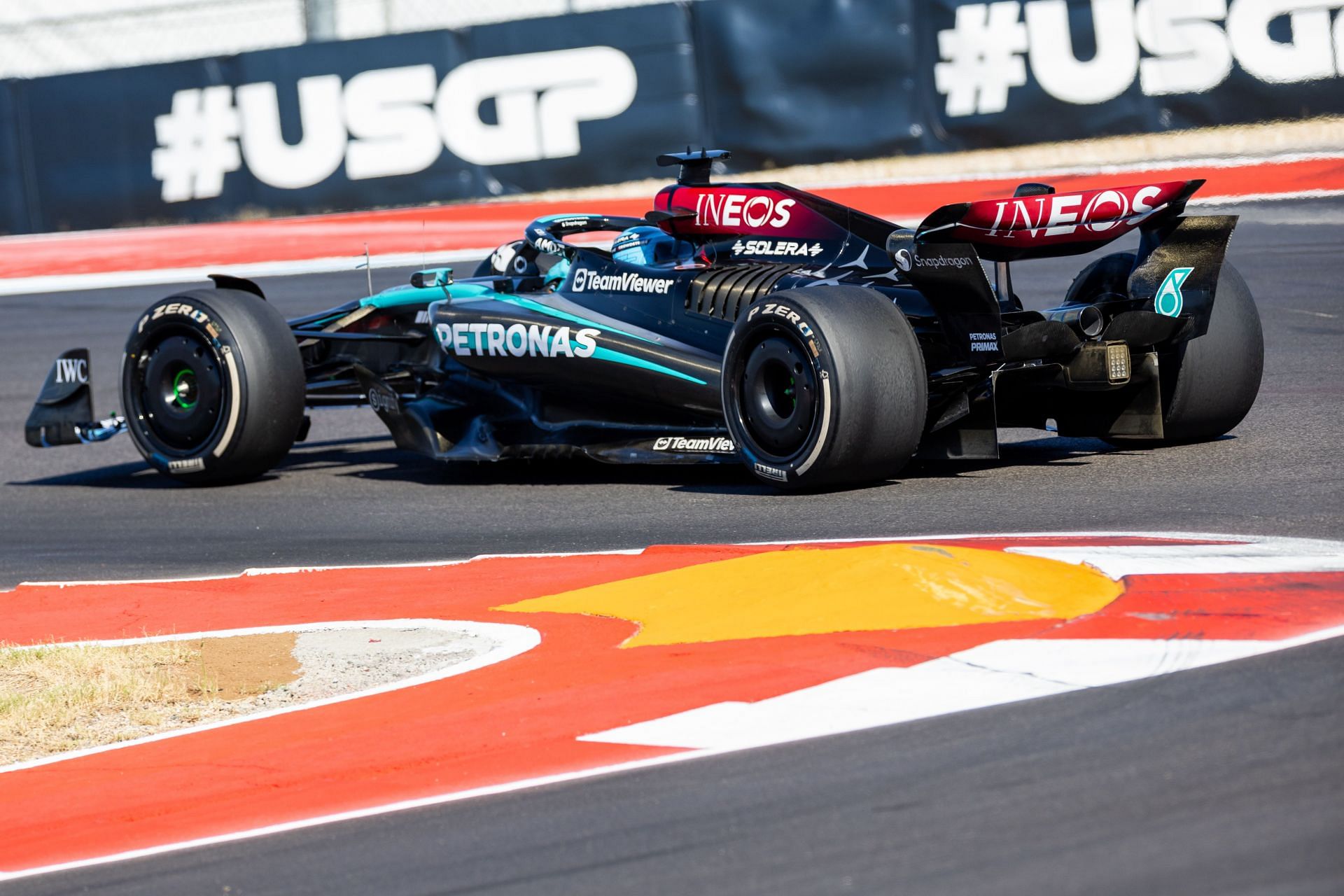 Daniel Ricciardo (3) of Australia and team Visa Cash App RB F1 Team during the Pirelli US GP | Getty Images