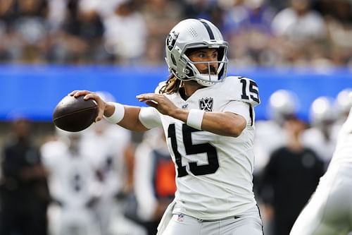 Gardner Minshew during Las Vegas Raiders v Los Angeles Rams - Source: Getty