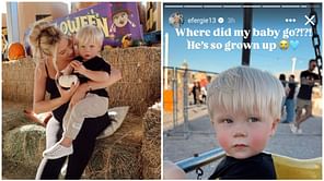 "Love his big personality": William Karlsson's wife Emily shares adorable photos from day out with son Beckham