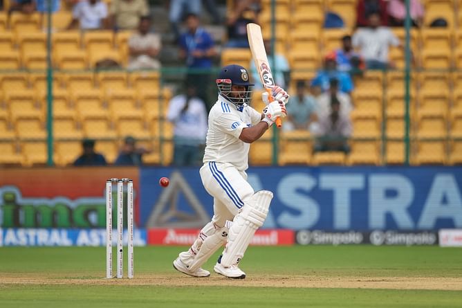[Watch] Rishabh Pant is caught at slips for 20 in the IND vs NZ 2024 1st Test
