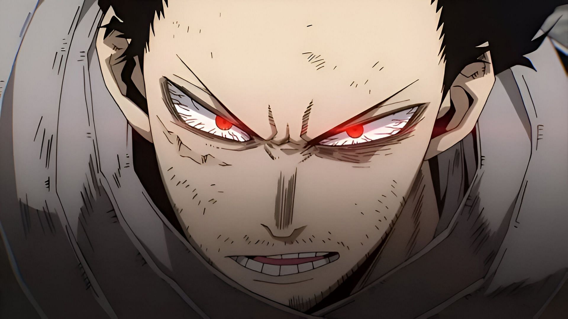 Aizawa as seen in the anime (Image via BONES)