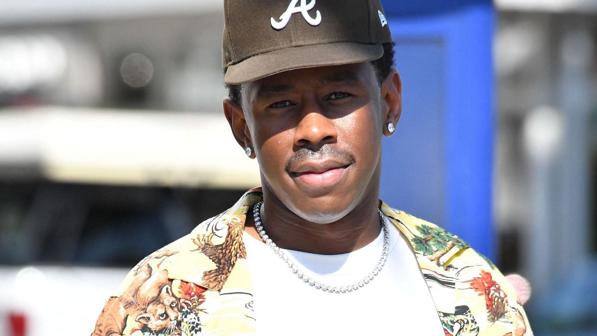 Tyler The Creator is seen on September 07, 2024 in Santa Monica, California. (Photo by London Entertainment/GC Images)