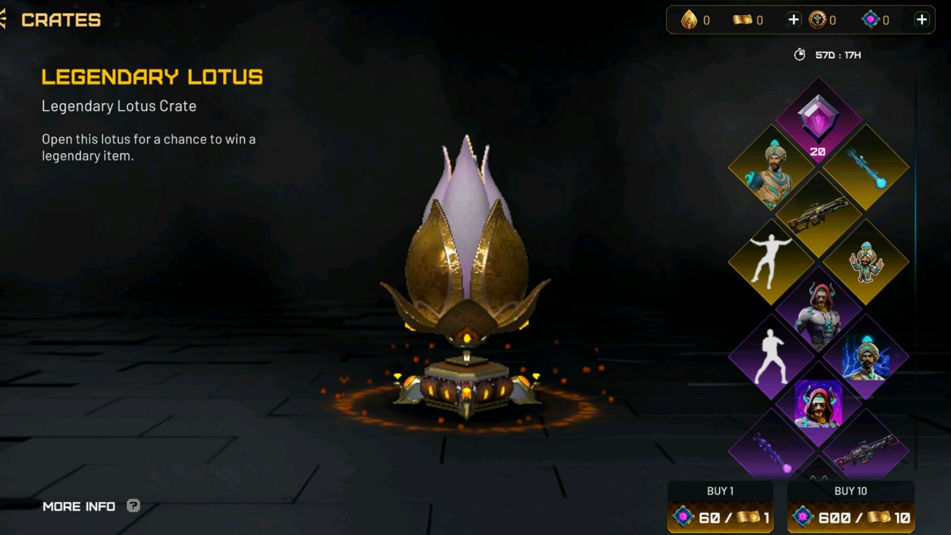 Indus Battle Royale Lotus Crates have avatars in them (image via SuperGaming)