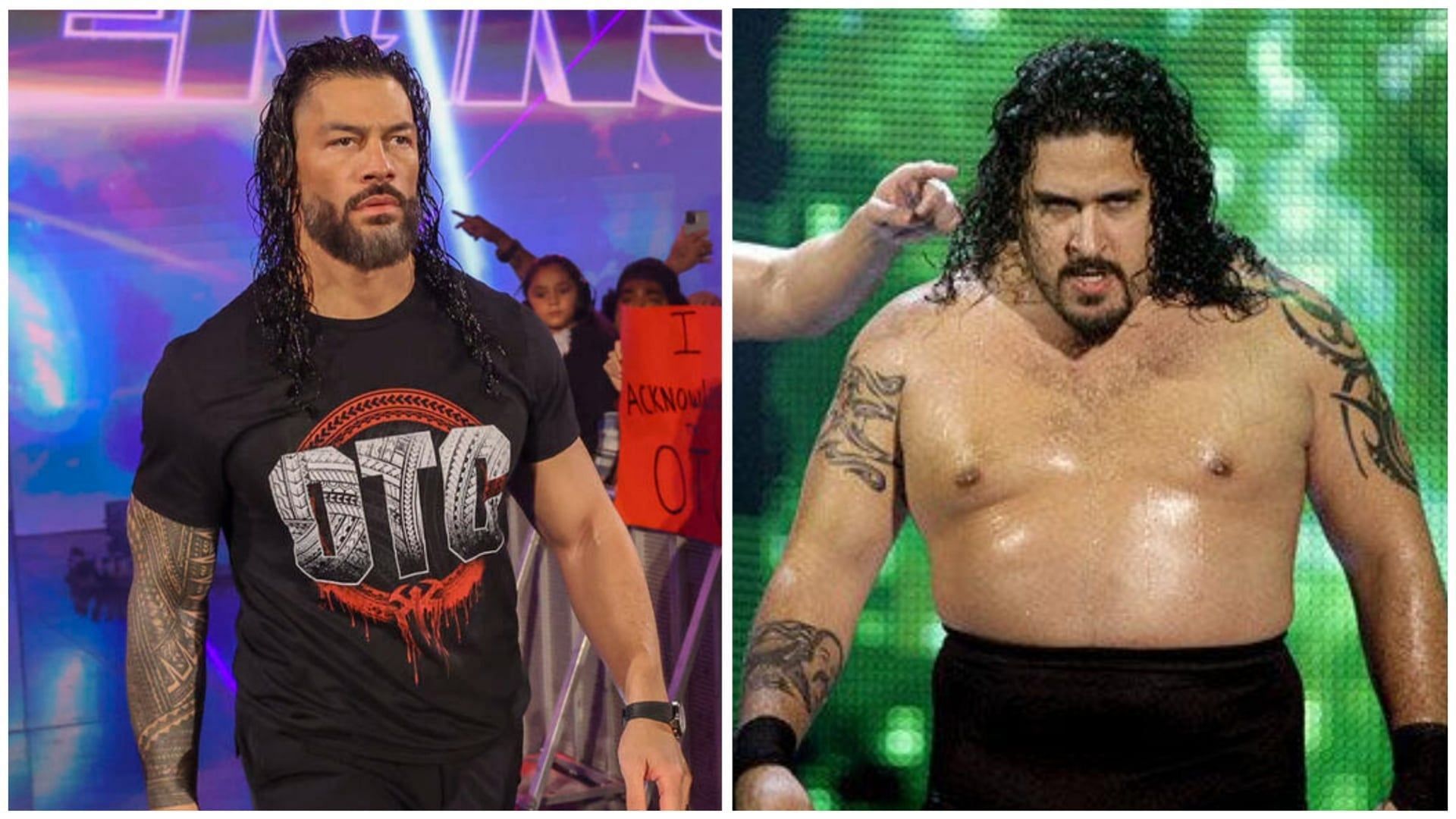 Roman Reigns and Afa Anoa