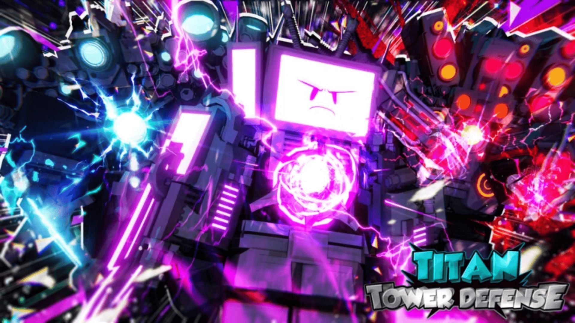 Official cover art for Titan Tower Defense (Image via Roblox)