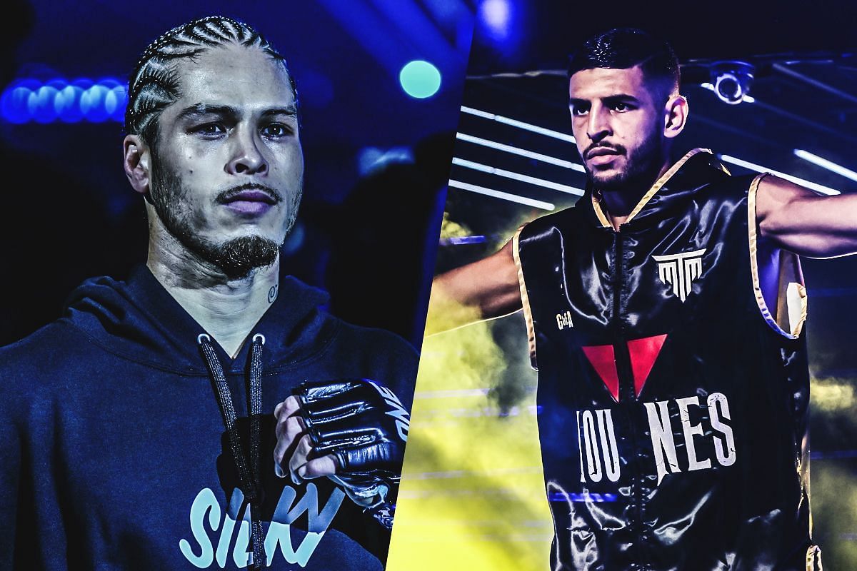 Eddie Abasolo (left) and Mohamed Younes Rabah (right). [Photos from ONE Championship]