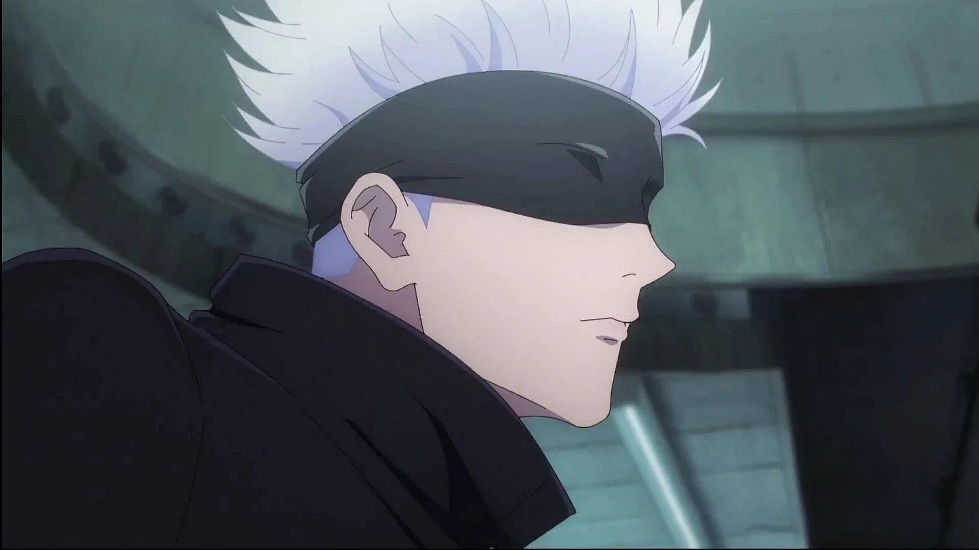 Satoru Gojo as shown in the anime (Image via Studio MAPPA)