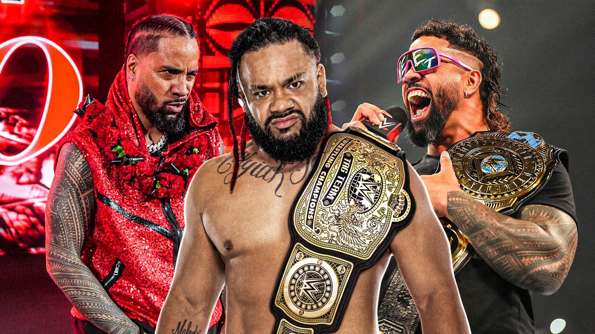 Jimmy Uso (left), Jacob Fatu (middle) and Jey Uso (right) [Pic Credits:  WWE.Com]