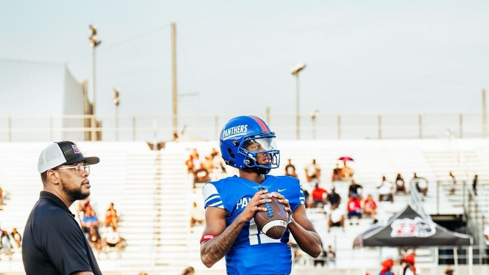 Five-star quarterback Keelon Russell (Credit-Instagram/_pres1dentkee)