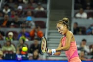 Zheng Qinwen at the 2024 China Open - Day 12 - Source: Getty