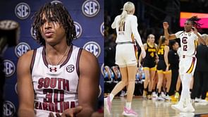 “Sorry Chloe [Kitts]”: Collin Murray-Boyles leaves out GF and MiLaysia Fulwiley for 6’3 forward to be part of South Carolina MBB team