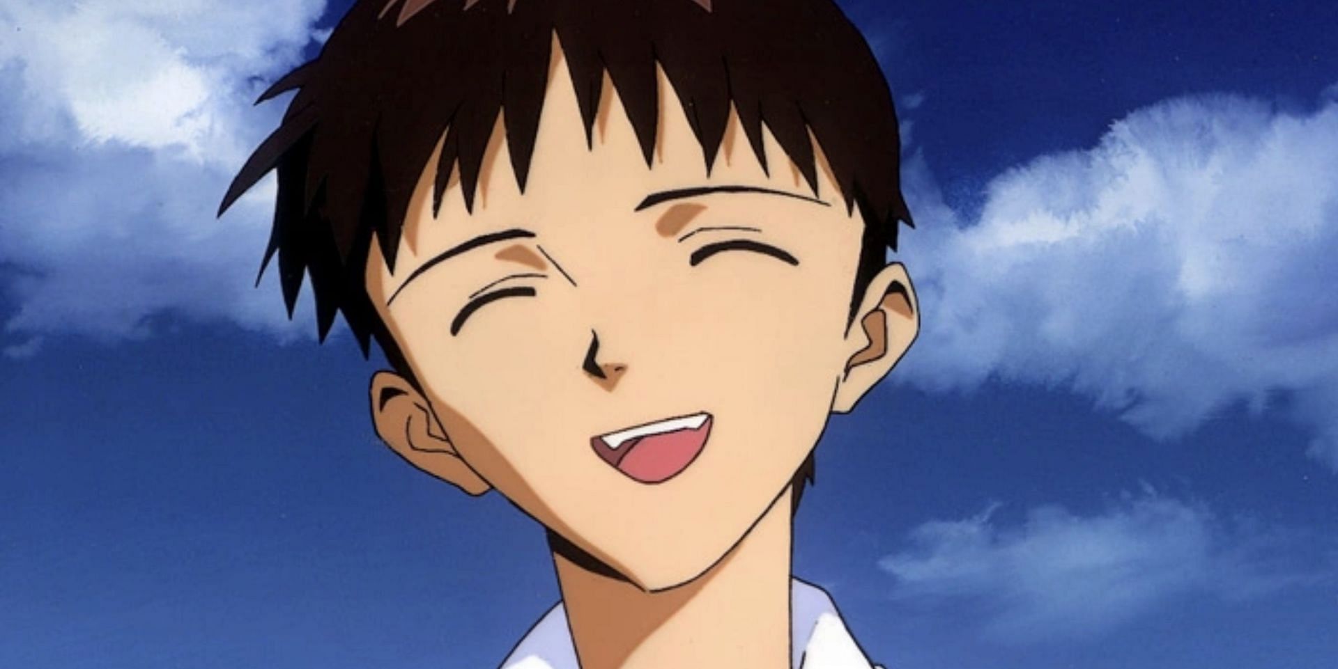 Shinji Ikari as seen in anime (Image via Gainax)