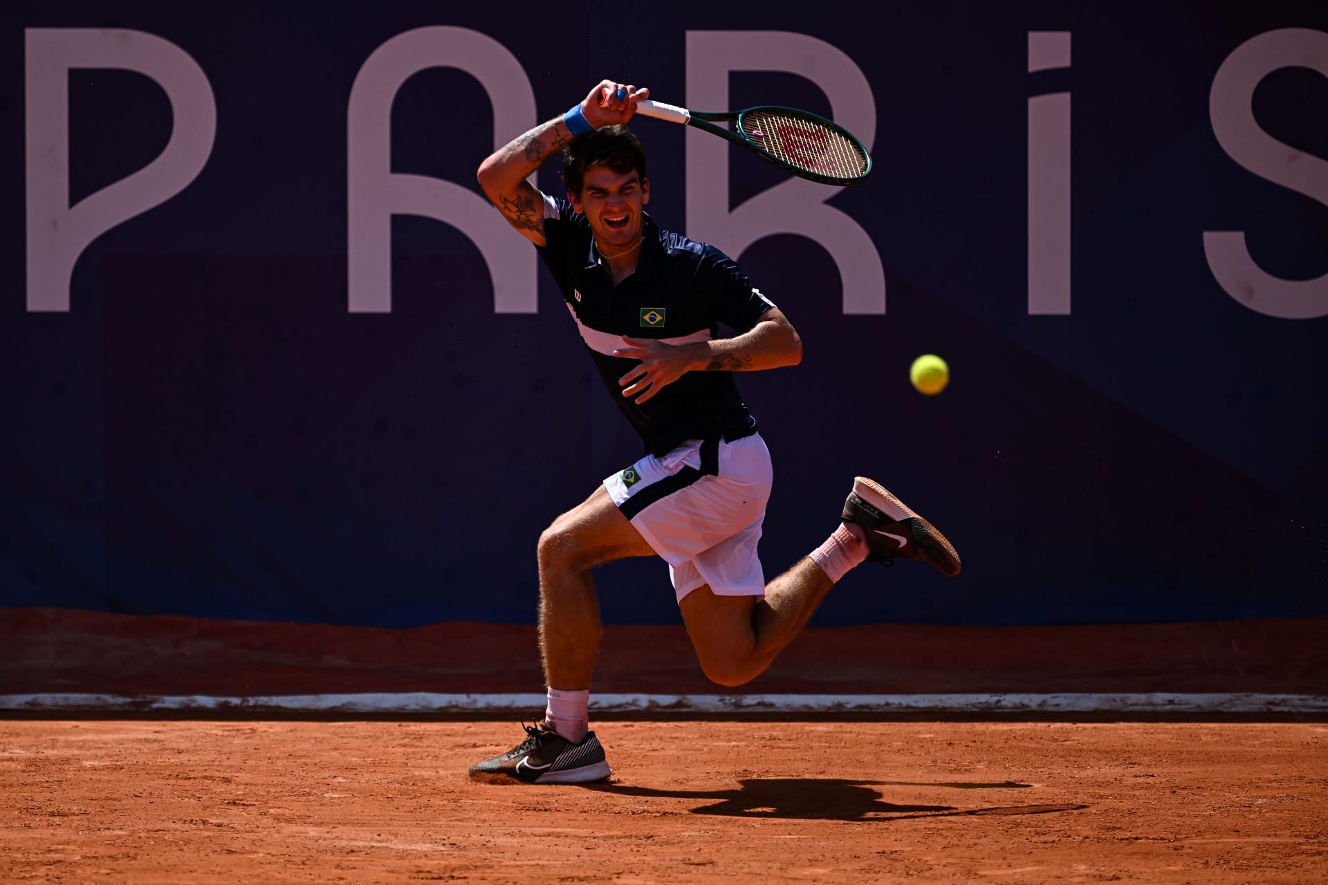 Thiago Seyboth Wild in action for Brazil at the 2024 Paris Olympics (Picture: Getty)