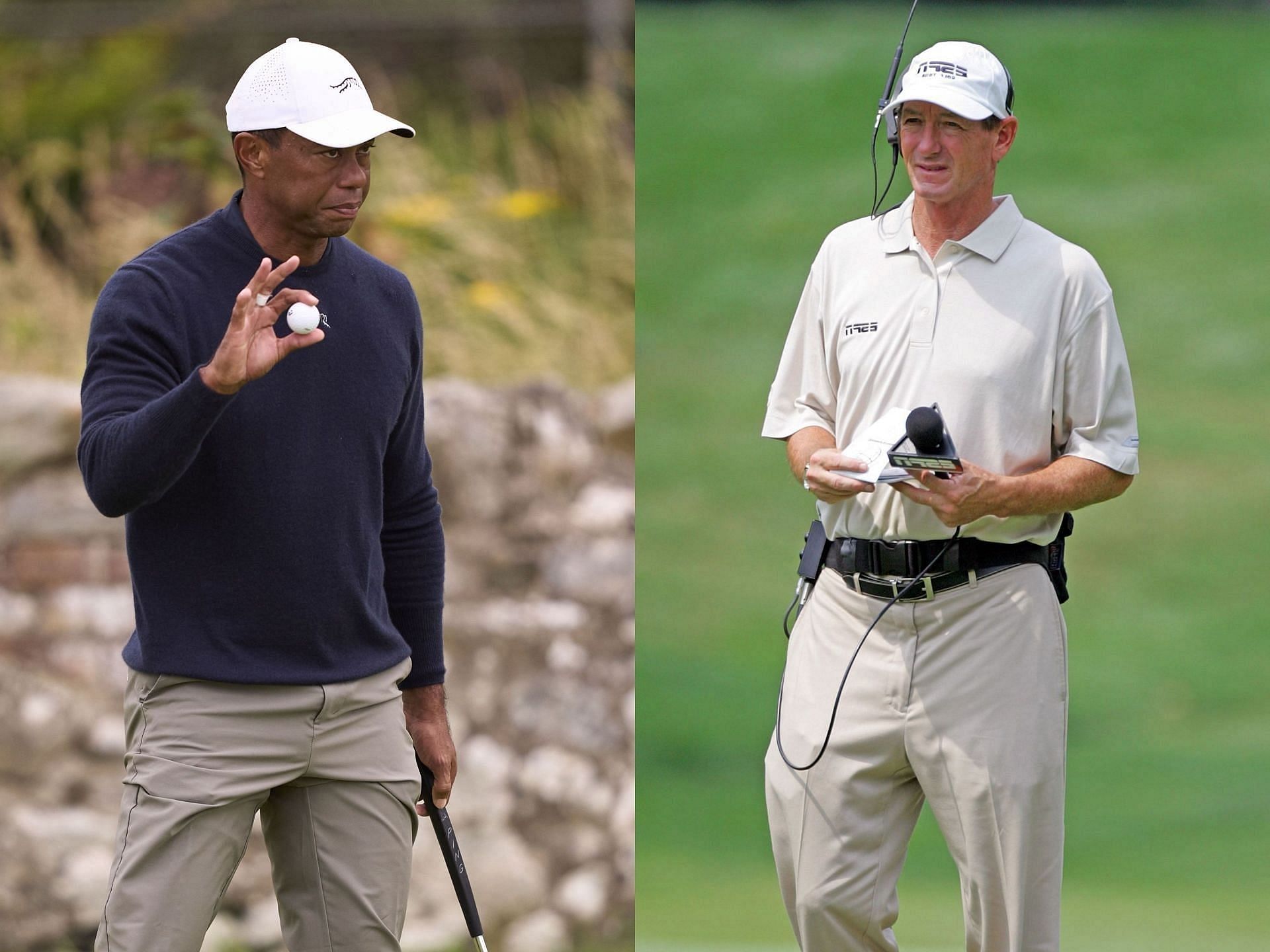 Tiger Woods and Hank Haney (Images via Getty)