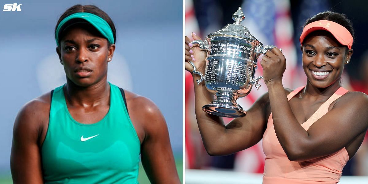 Sloane Stephens with the 2017 US Open trophy [Image Source: Getty Images]