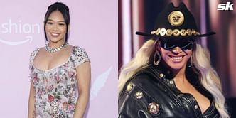 "I was kind of freaking out"- Suni Lee spills beans on viral moment of meeting Beyonce at the Glamour Women of the Year awards