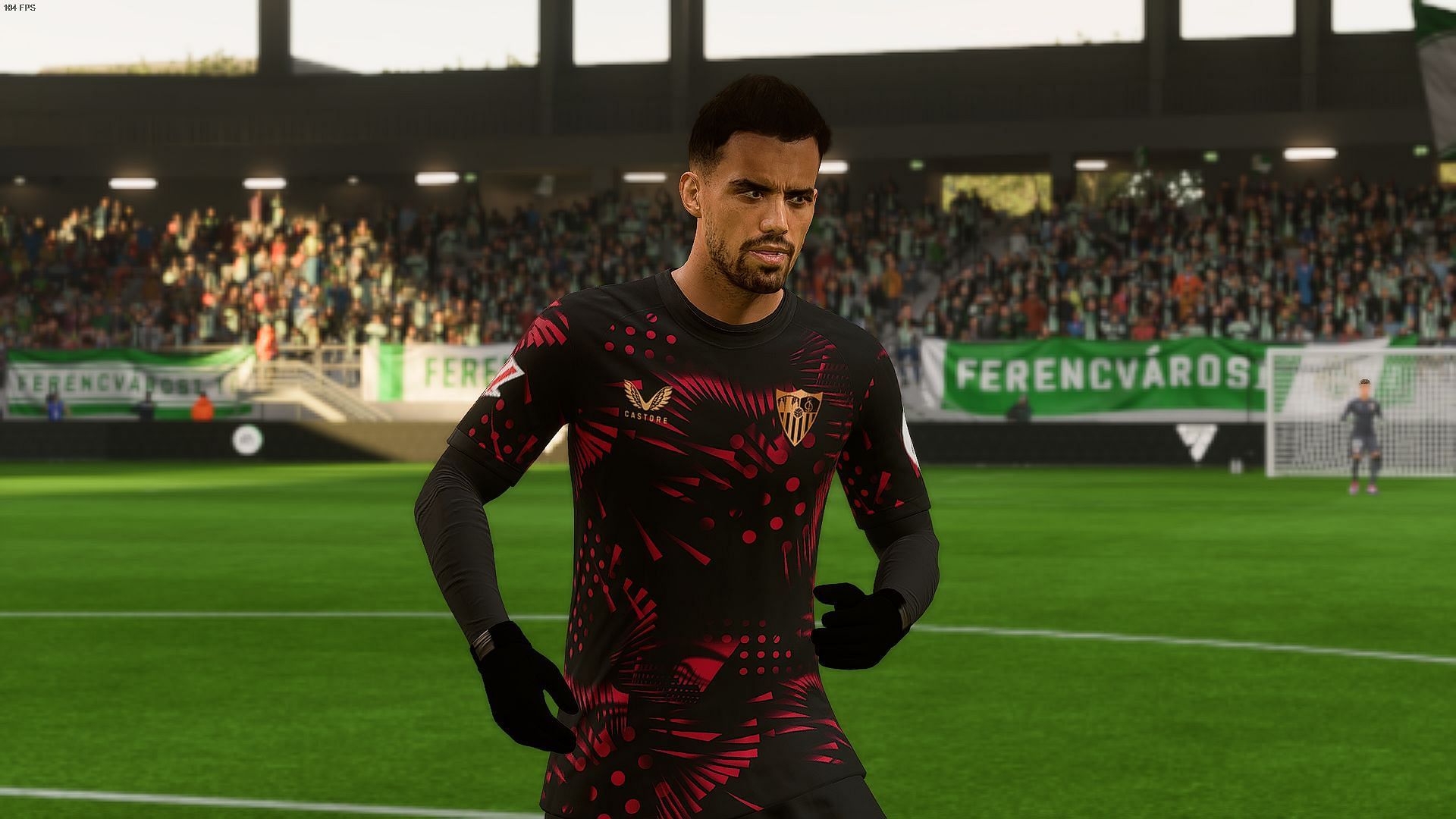 Sevilla&#039;s alternate kit in FC 25 (Image via EA)