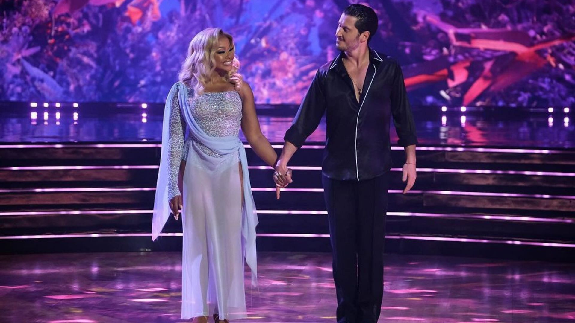 Phaedra Parks &amp; Val Chmerkovskiy from Dancing with the Stars (Image via Instagram/@dancingwiththestars)