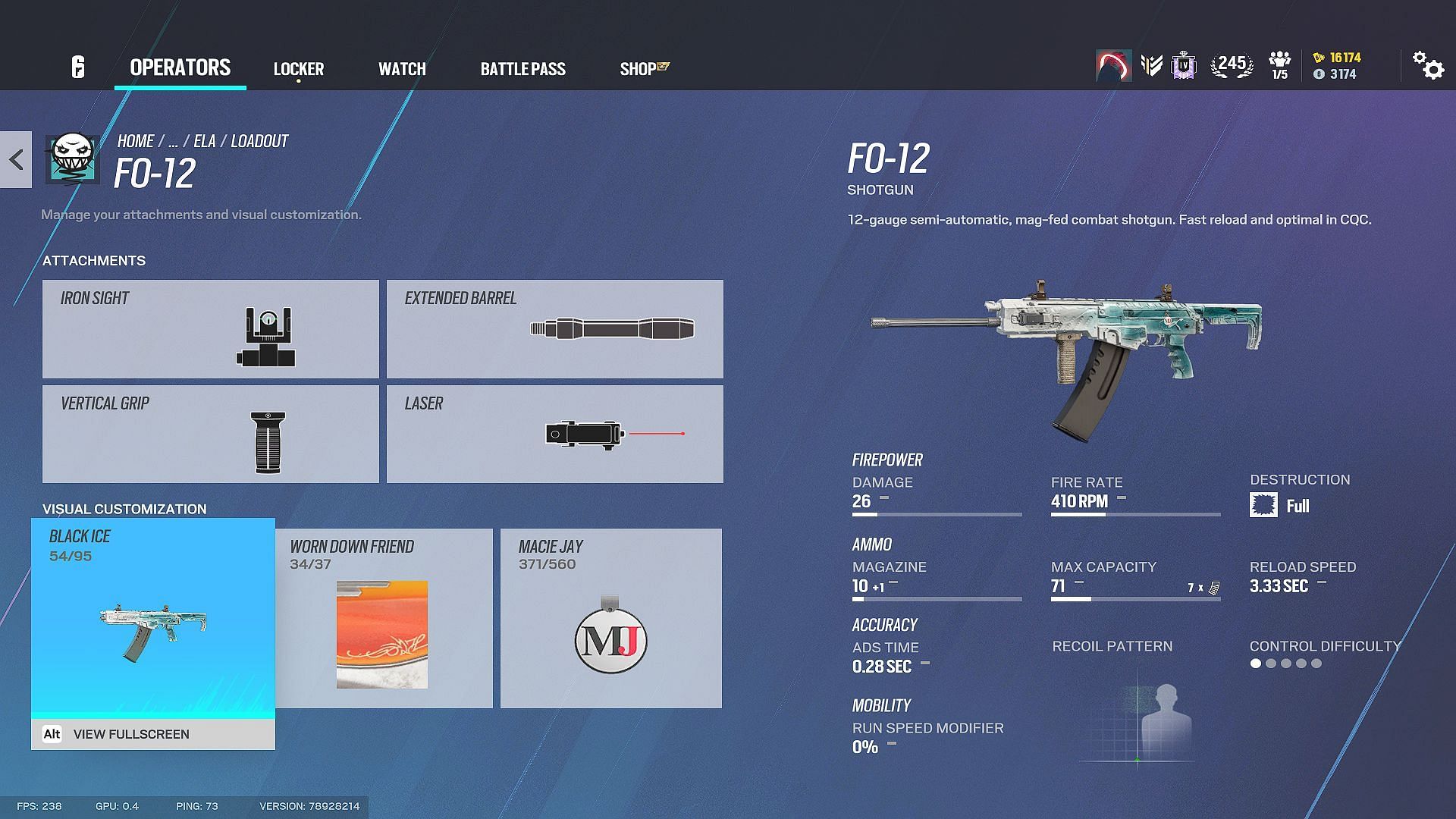 FO-12 primary shotgun (Image via Ubisoft)