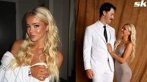 WATCH: Paul Skenes' girlfriend Olivia Dunne gets blinded by Pirates rookie's 'lethal face card' during LSU game night
