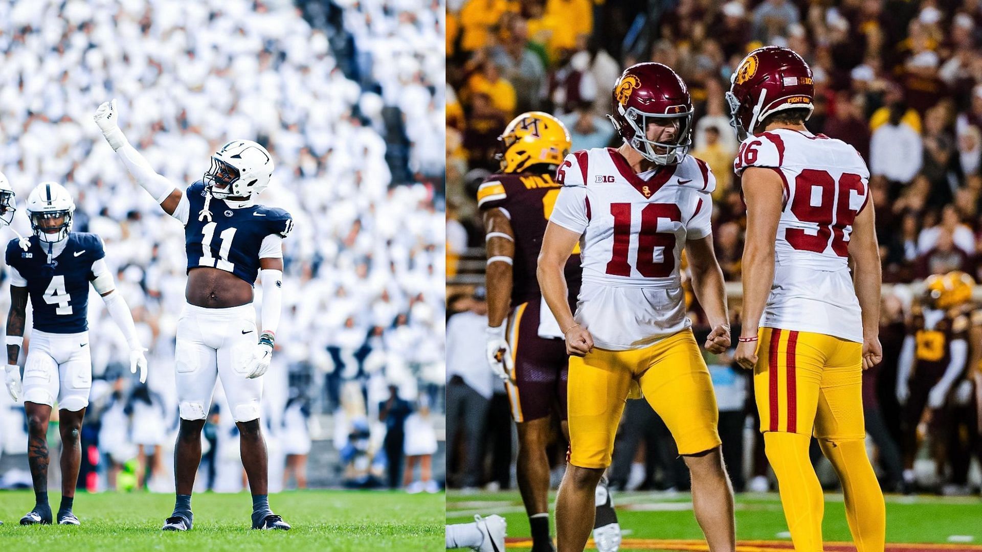 Penn State vs USC Projected starting lineup Week 7 202425 college