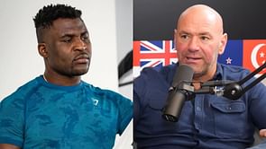 Dana White called a 'manipulator' by Francis Ngannou after Jake Paul brings up clip of UFC bossman telling Jon Jones to move to middleweight