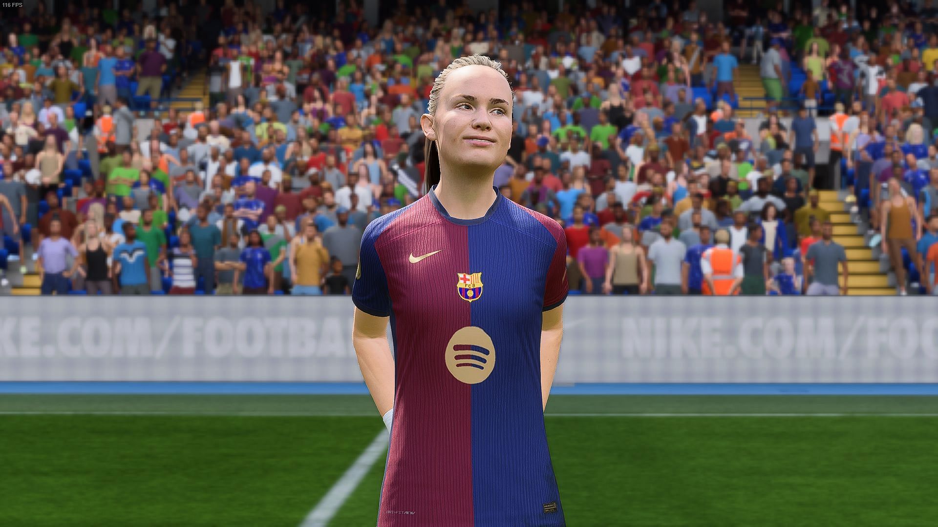 Caroline Graham Hansen in EA FC 25 (Image via EA Sports)