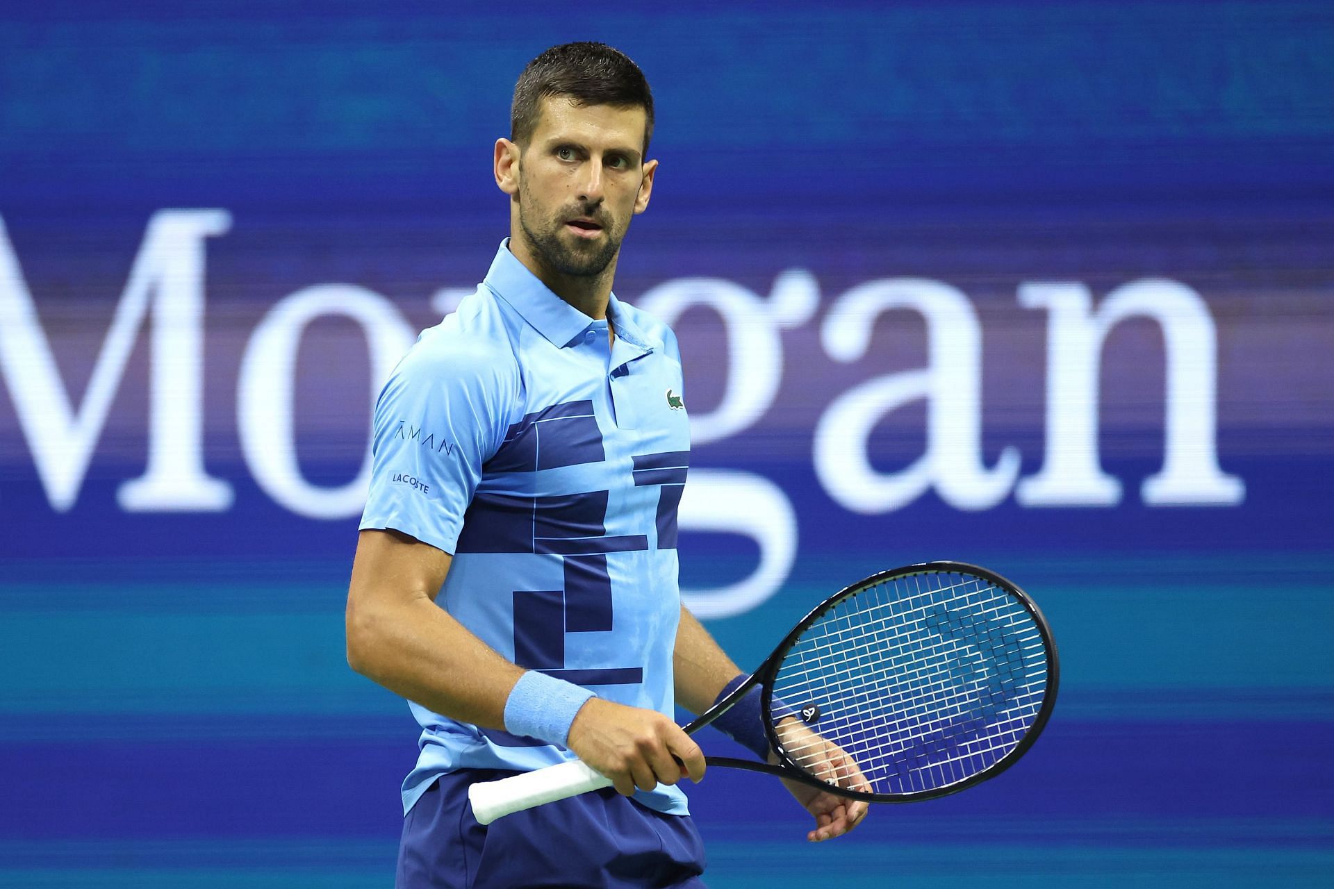 Novak Djokovic pictured at the 2024 US Open | Image Source: Getty