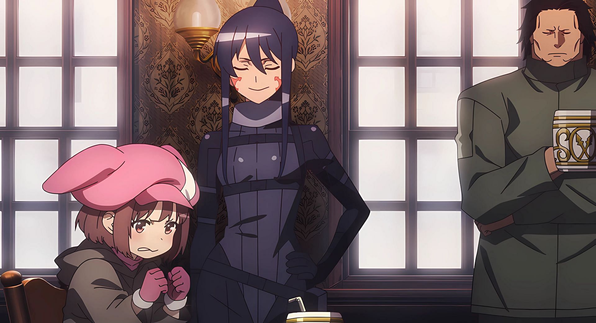 Pito convincing LLENN to take part in the Third Squad Jam (Image via A-1 Pictures)