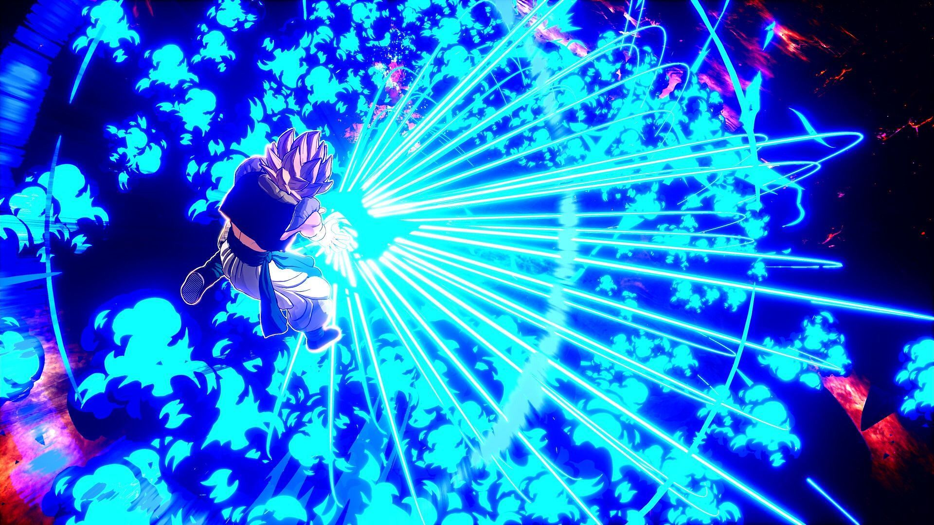 The combat faithfully recreates Dragon Ball battles (Image via Bandai Namco)