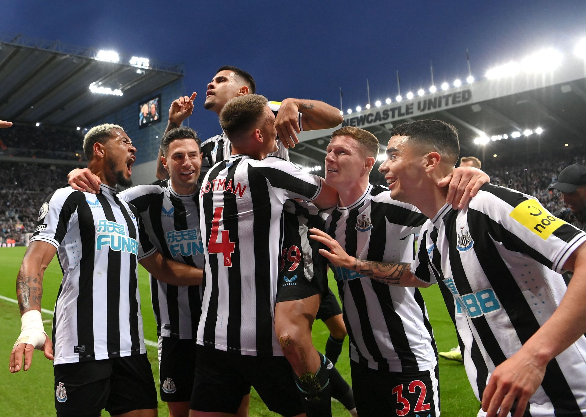 Newcastle United in EPL (Image via Getty)