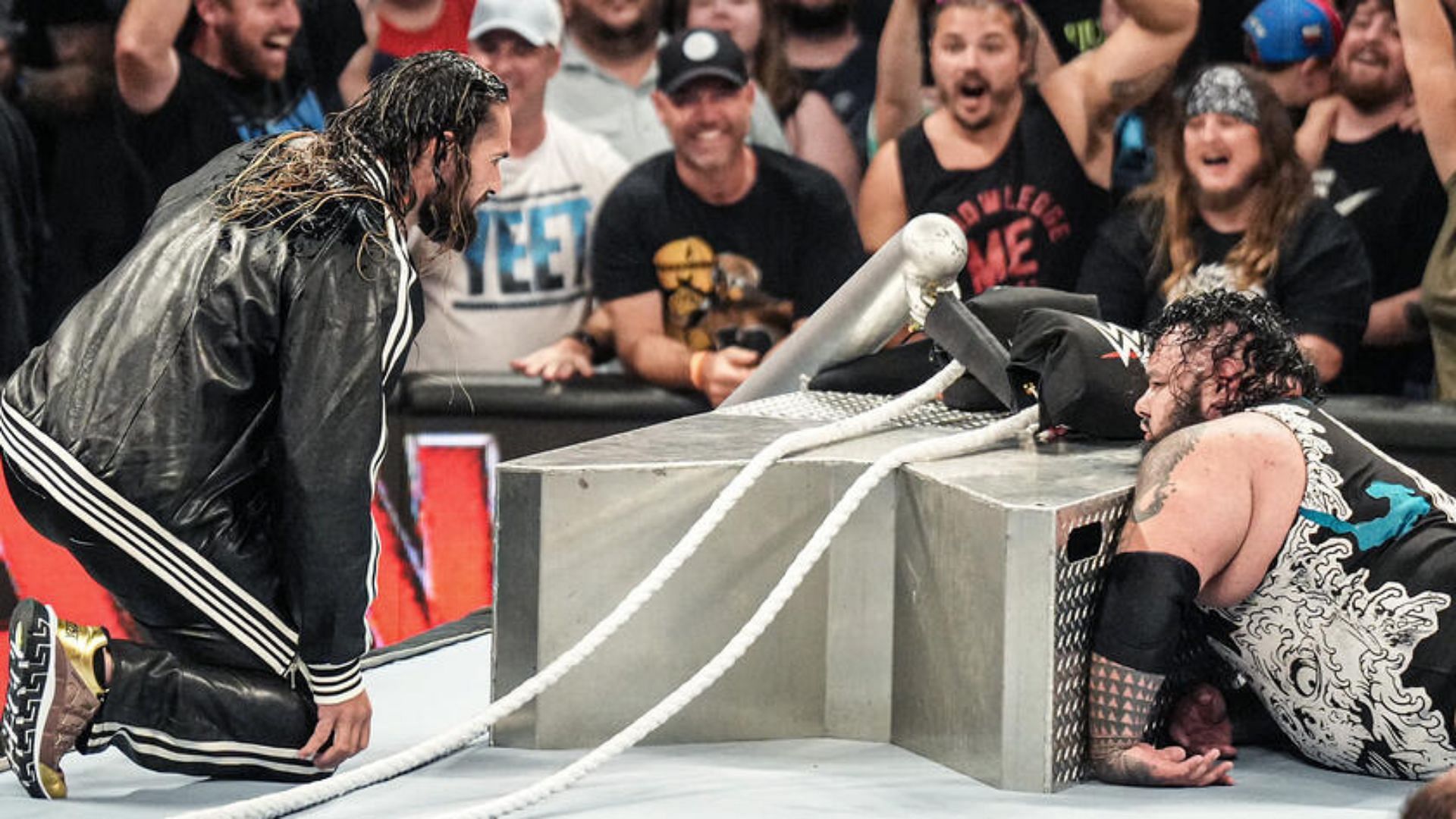 Seth Rollins attacked Bronson Reed on RAW (Image Credits: WWE.com)