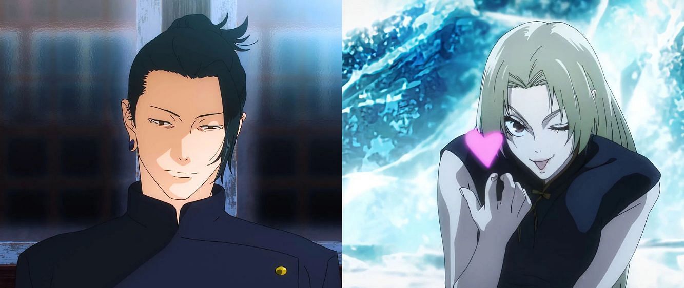 Suguru Geto and Yuki Tsukumo as seen in the anime (Image via MAPPA)