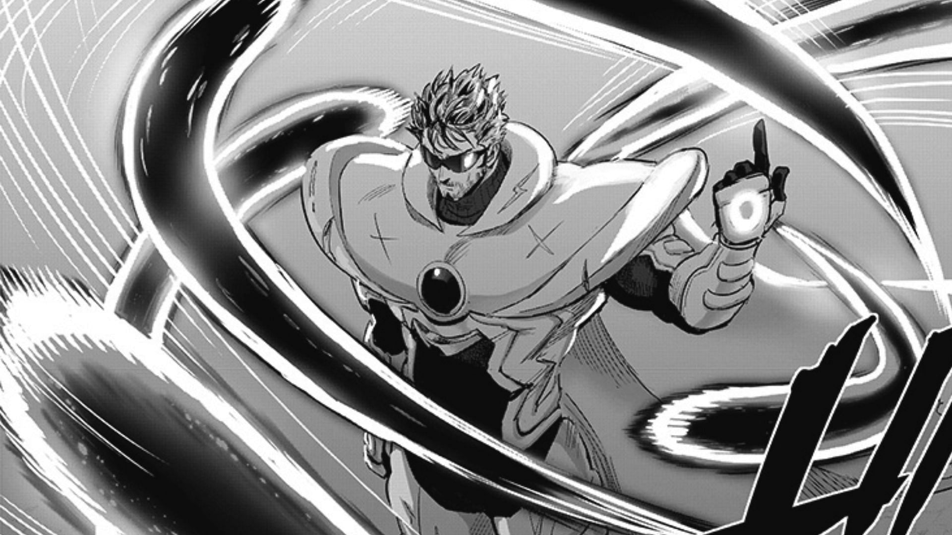 Blast as seen in One Punch Man chapter 207 (Image via Shueisha)