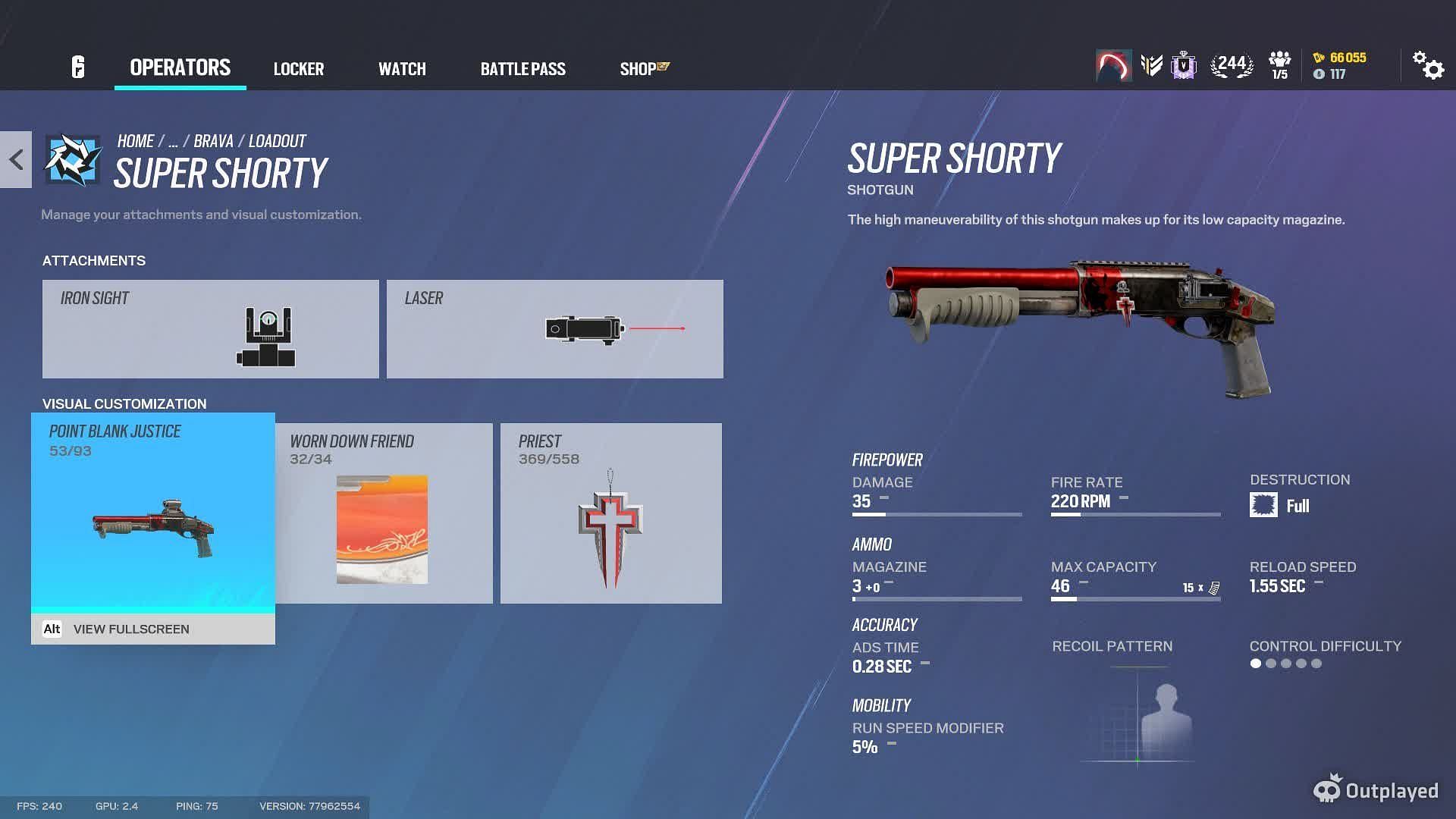 Use Super Shorty for the best Brava loadout in Rainbow Six Siege (Image via Ubisoft)