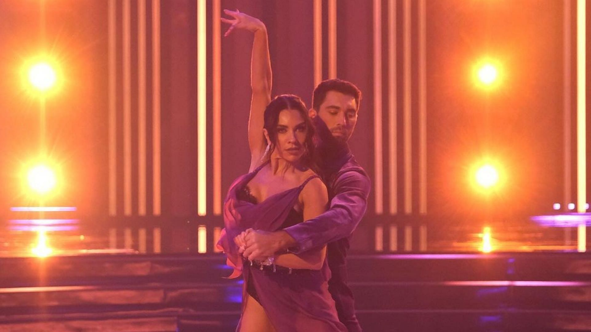 Joey Graziadei &amp; Jenna Johnson from Dancing with the Stars (Image via Instagram/@dancingwiththestars)