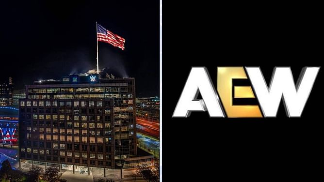 Controversial WWE star shows up after major title match; teams up with former AEW name to take Trick Williams out