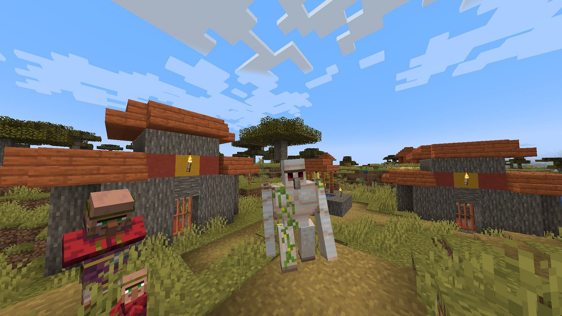 The village reputation in Minecraft can help you progress quickly (Image via Mojang Studios)