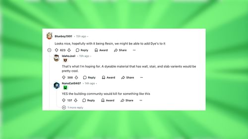 Redditors react to the resin block in Minecraft (Image via Reddit/reesespieceskup)