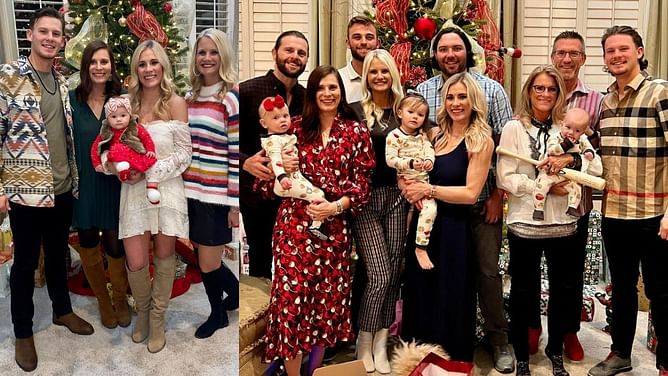 Bobby Witt Jr.'s sisters Nikki, Kianna and Shaley turn heads in custom 'MY BRO IS PLAYING SOME BALL' outfits during ALDS Game 4 loss to Yankees