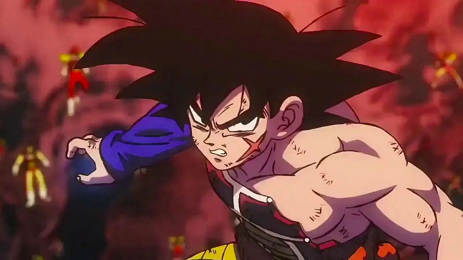 Dragon Ball fans up in fair with the recent Death Battle involving Bardock (Image via Toei Animation).