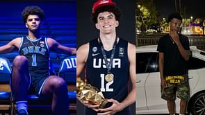 LeBron James' son Bryce James reshares post highlighting Carlos Boozers' Duke legacy with his sons Cayden and Cameron