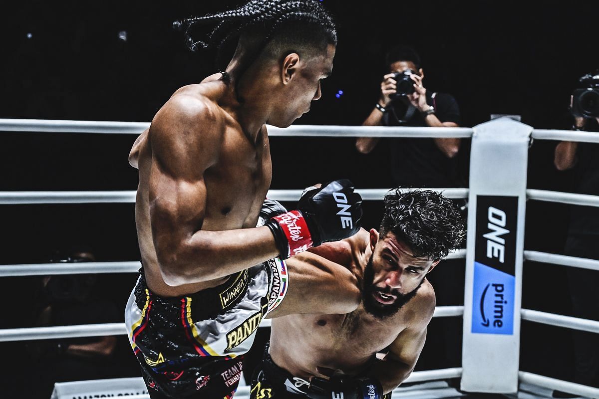 Johan Estupinan and Zakaria El Jamari - Photo by ONE Championship