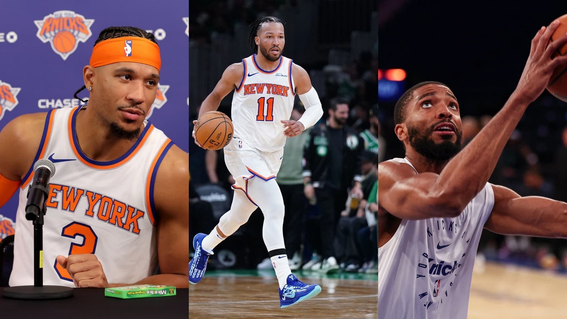 WATCH: Knicks Stars Jalen Brunson, Josh Hart And Mikal Bridges Pay ...