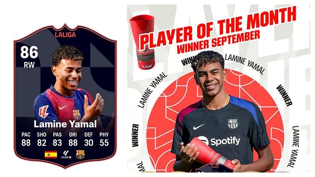 EA FC 25 Lamine Yamal POTM SBC: All tasks and cheapest solutions