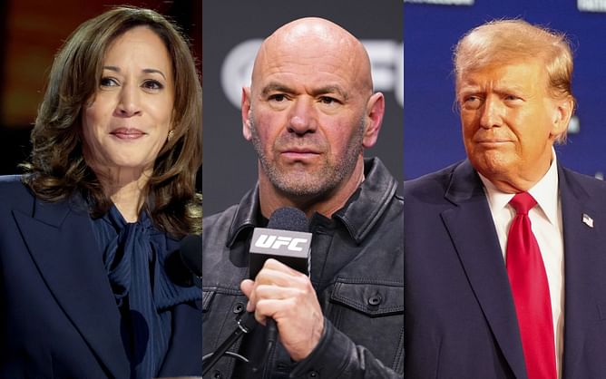 "She's in over her head", "China kicked his a*s" - Dana White and Mark Cuban trade barbs on live TV in Donald Trump vs. Kamala Harris debate