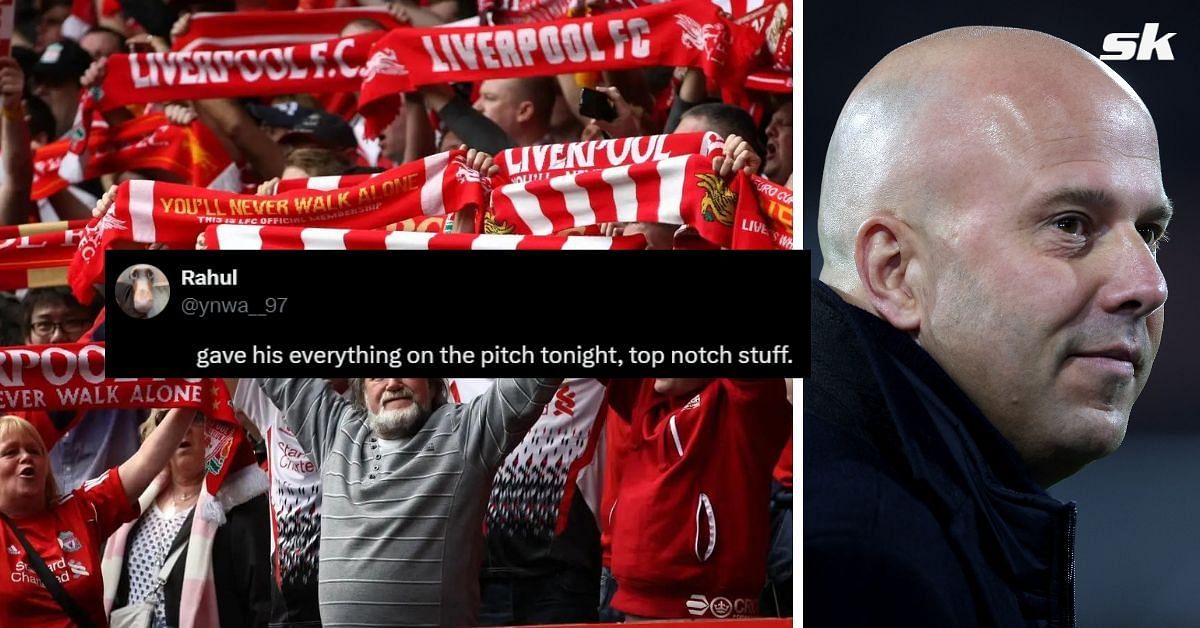 Liverpool fans have reacted on X 