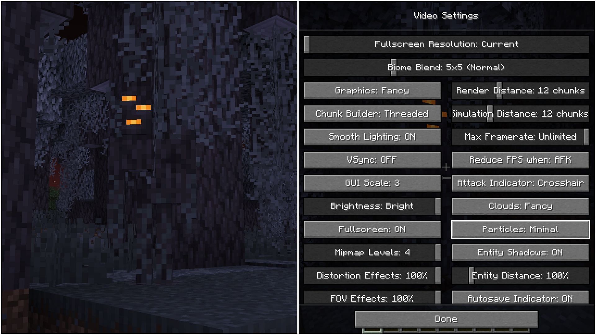 Toggling one setting can make it impossible to kill Creaking (Image via Mojang Studios)