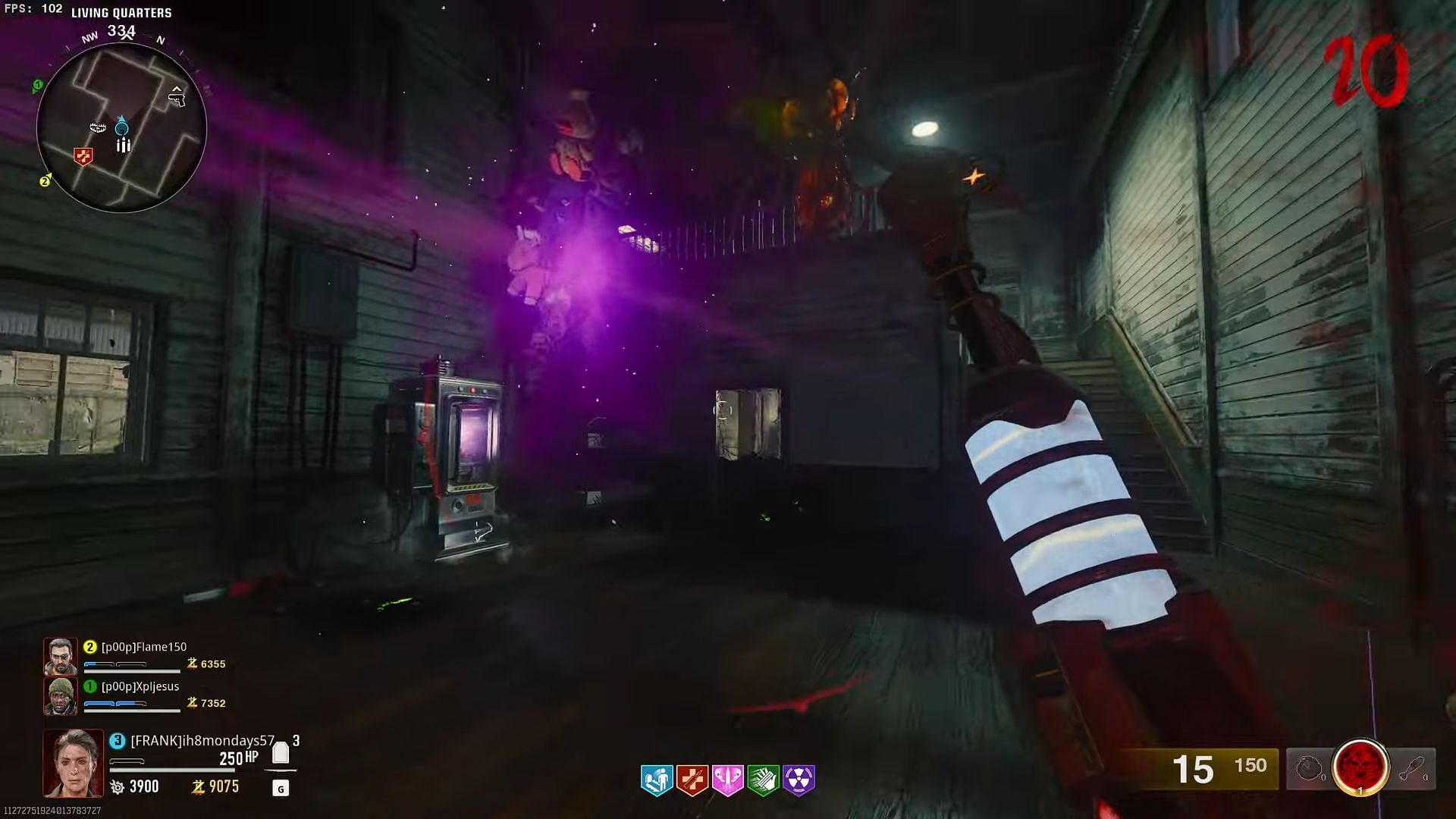 Last step of Pet Side Easter Egg in Black Ops 6 Zombies (Image via Activision || YouTube/@TheGamingRevo)